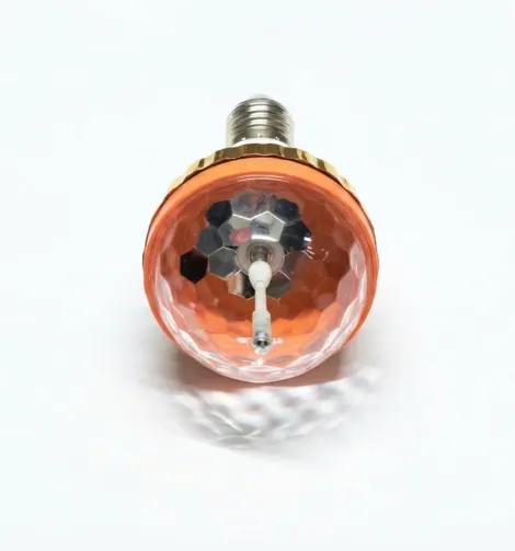 RGB Rotating Small D. J. Lamp